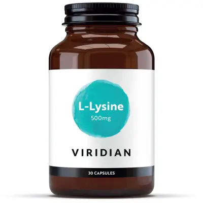 Viridian L-Lysine 500mg – 30 Caps