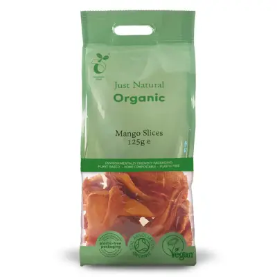 Just Natural Organic Org Mango Slices - 125g
